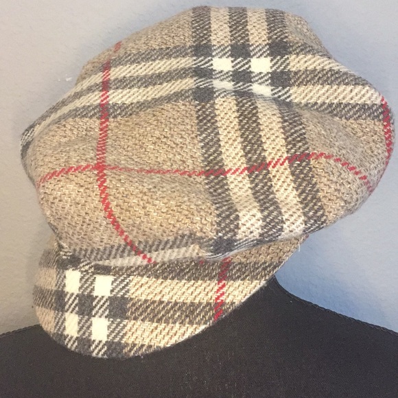 Burberry Accessories - Burberry nova check Pageboy hat top cap